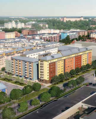 Kom närmare i Kungsängen 55 Uppsala konsert & kongress Fålhagen Stora torget I Kungsängen bubblar det av nya initiativ som förädlar det gamla industriområdet och fyller det med människor och folkliv.