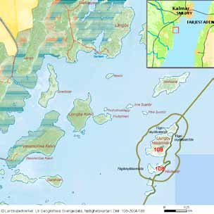 50 häckfågelfaunan i östra smålands ytterskärgård 1990-2008 Hästskär Inv. objekt nr 106. Kalmar kommun. Fågelskyddsområde. Lågt fågelvärde.