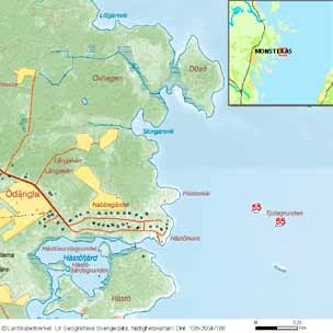 60 häckfågelfaunan i östra smålands ytterskärgård 1990-2008 Busken, Stora Röndören och Lilla Röndören Inv. objekt nr 2. Mönsterås kommun. Stort fågelvärde.