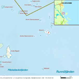 66 häckfågelfaunan i östra smålands ytterskärgård 1990-2008 Skarvlo Inv. objekt nr 7. Oskarshamns kommun. Fågelvärde.