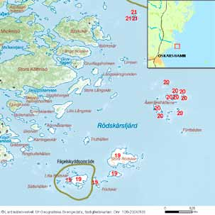 74 häckfågelfaunan i östra smålands ytterskärgård 1990-2008 bon innan äggen hade kläckts. På Rödskär samt närliggande mindre småskär häckar numera endast ett fåtal par havstrut.