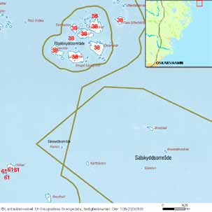 häckfågelfaunan i östra smålands ytterskärgård 1990-2008 83 Måsklabben och Stånghällen Inv. objekt nr 64. Oskarshamns kommun. Misterhults naturreservat. Lågt fågelvärde.