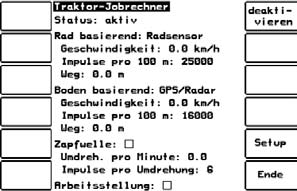 IOBU - TERMINAL Via den 7-poliga traktor-signal-stickkontakten kan olika signaler överföras från traktorn till jobbdatorn.