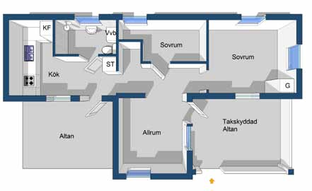 Planritningen baseras på en skiss, avvikelser kan