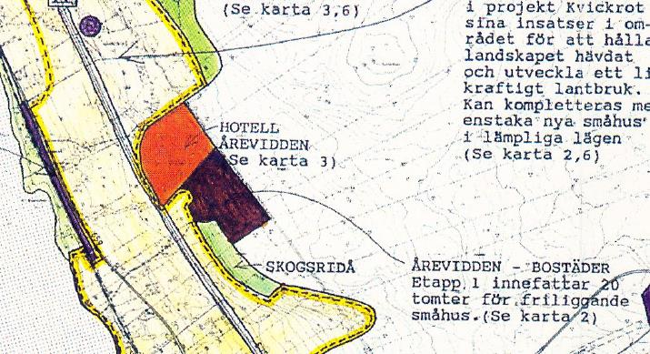 Planområdet Detaljplan Planområdet omfattar i norr en äldre detaljplan för villabebyggelse varav den södra delen är utbyggd och den nordöstra ej bebyggd. Planen är antagen 1979.