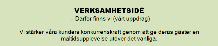 1. Översiktlig beskrivning av Måltidsservice Syfte: Alla medarbetare ska ha samma grundläggande bild av enheten 1.1. Organisation och ledningsstruktur Enheten ingår i serviceförvaltningen och lyder politiskt under utförarstyrelsen.