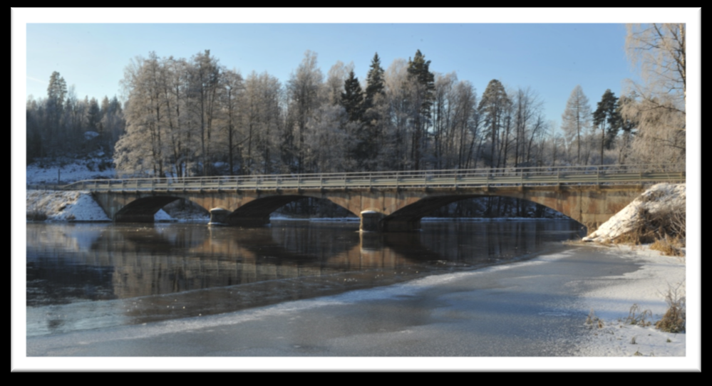 Röforsbron, bakgrund Röforsbron byggd 1919 63,5 meter i