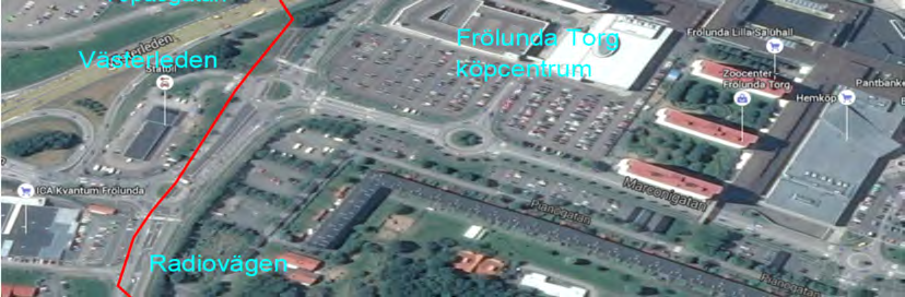 4 (17) Bild 1 Flygfoto med stationen K5 i vänstra nederkanten.