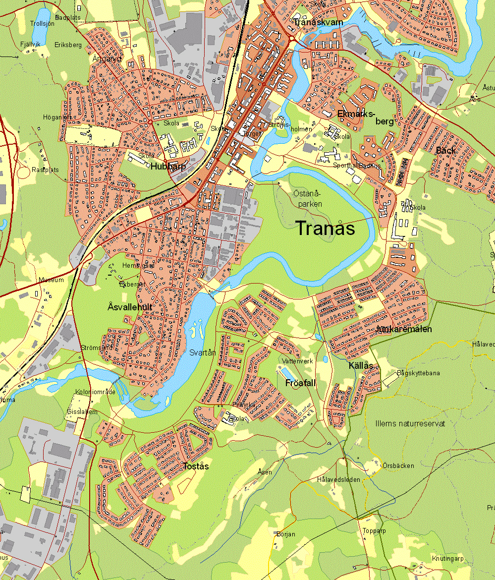 Tranås kommun Detaljplan för del av Städet 1 och Upprättad i september 2009 av Plan- och byggavdelningen,