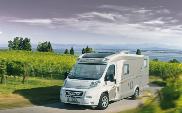 Halvintegrerade Alkovhusbilar HYMER Van HYMER