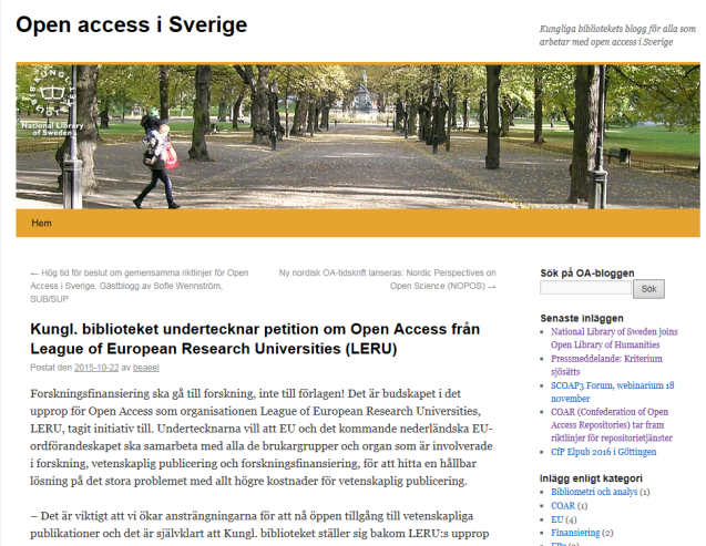 Programmet OpenAccess.