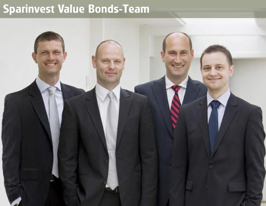 Viktiga siffror för Sparinvests företagsobligationsfonder Från vänster till höger: Toke Katborg Hjortshøj Senior portföljförvaltare Sune Højholt Jensen Viktiga siffror för High Yield Value Emerging