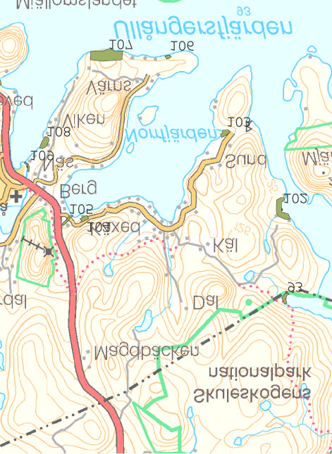 Kustinventeringen 2002-2004, Kramfors kommun 102 Sör-Kälsviken 1635749 Y 6997444 NV: 3 Areal 13,1 ha Biotopbeskrivning: Grund havsstrand med sand och finsediment.
