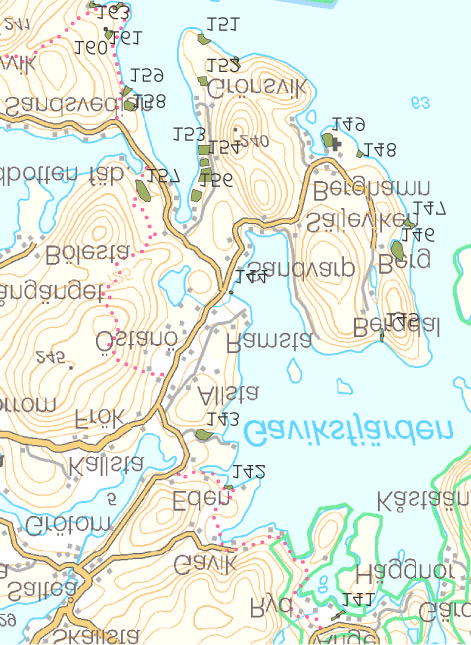 Kustinventeringen 2002-2004, Kramfors kommun 141 Mädan 1624377 Y 6979139 NV: 3 Areal 1,6 ha Biotopbeskrivning: Grund vassdominerad havsvik som i det inre är helt torrlagd.