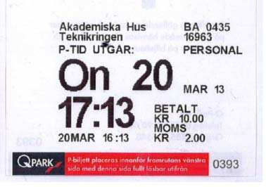 2.2 Reglering av parkeringsplatser 2.2.1 Förhyrda 168 av 745 inventerade parkeringsplatser är förhyrda, det vill säga anvisade för bestämd användare.