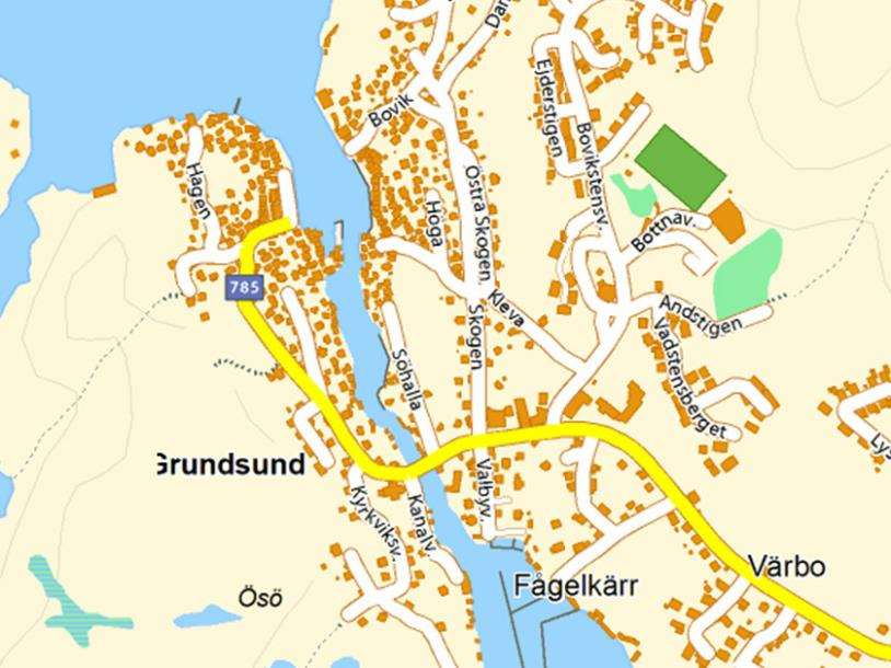 Grundsund Karta:www.hitta.