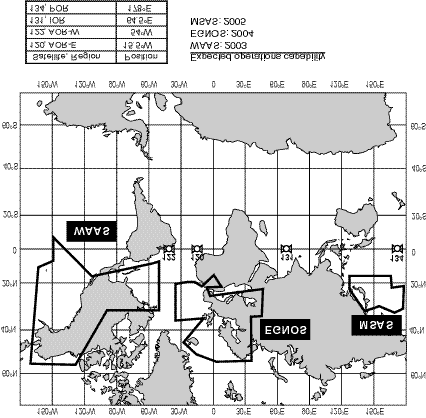 Vad är WAAS? WAAS som är tillgängligt i USA ingår i det världsomspännande SBAS systemet.