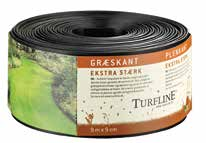 16 Turfline tillbehör Turfline Järnsulfat Järnsulfat är ett gödsel, som stärker gräsets gröna färg. Dessutom färgar järnsulfat mossan svart.