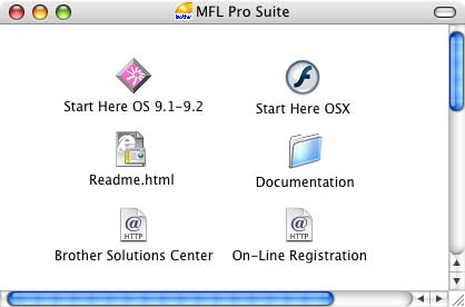 CD-skivans innehåll MFL-Pro Suite 1 CD-skivans innehåll MFL-Pro Suite Installera MFL-Pro Suite Du kan installera programmet MFL-Pro Suite och multifunktionsdrivrutinerna.