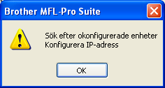 Steg 2 Installera drivrutin och programvara 9 CD-skivans huvudmeny öppnas. Klicka på Installera programsviten MFL-Pro.
