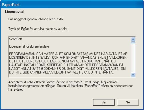 Steg 2 Installera drivrutin och programvara 9 Maskinen försöker nu ansluta till det trådlösa nätverket med användning av den angivna informationen.