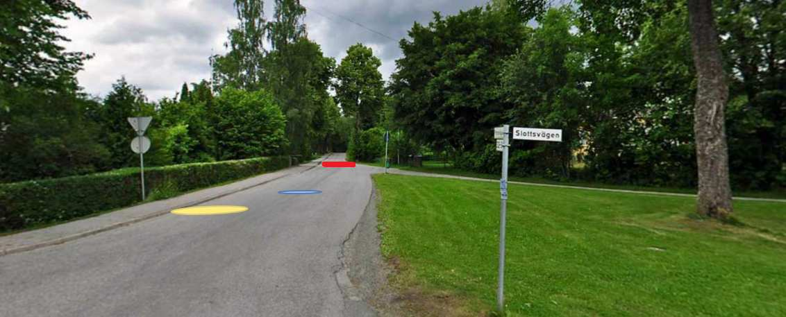 18(20) miljöer i närheter av skolor. Ändring av rörelsens riktning för enkelriktad trafik kommer att ha en positiv trafikeffekt även på vägarna i området runt skolan.