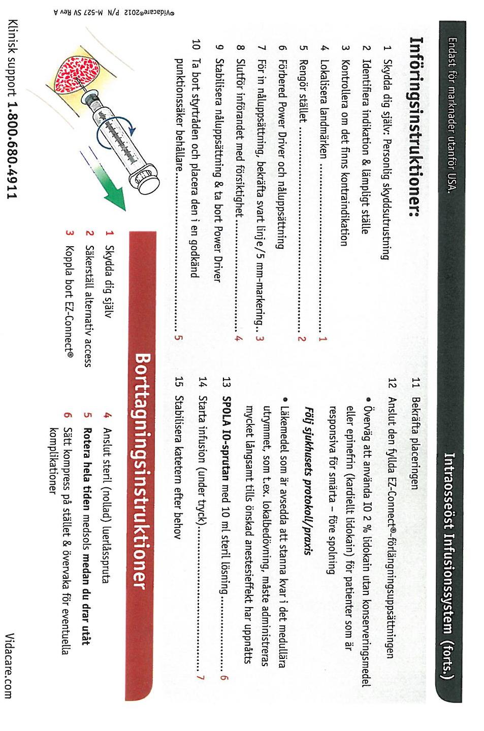 Rutin. Intraosseös nål (EZ-IO) barn - PDF Gratis nedladdning