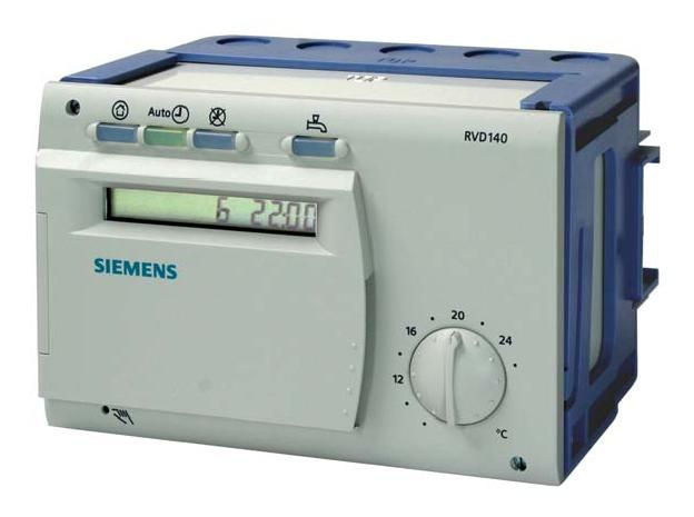 Fjärrvärmeregulator för värmekretsar och tappvarmvatten Siemens