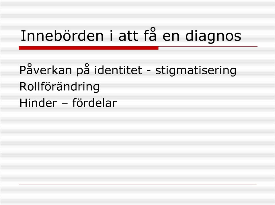 identitet -