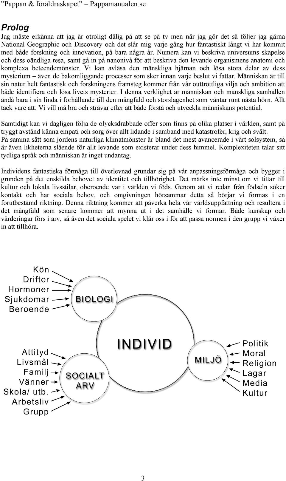 Numera kan vi beskriva universums skapelse och dess oändliga resa, samt gå in på nanonivå för att beskriva den levande organismens anatomi och komplexa beteendemönster.