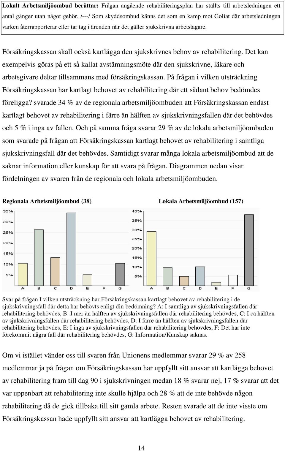 Försäkringskassan skall också kartlägga den sjukskrivnes behov av rehabilitering.