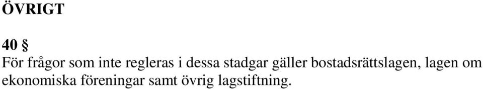 bostadsrättslagen, lagen om