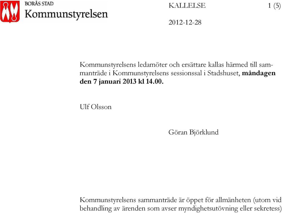 2013 kl 14.00.