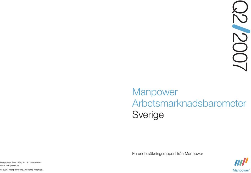 Manpower Manpower, Box 1125, 111 81