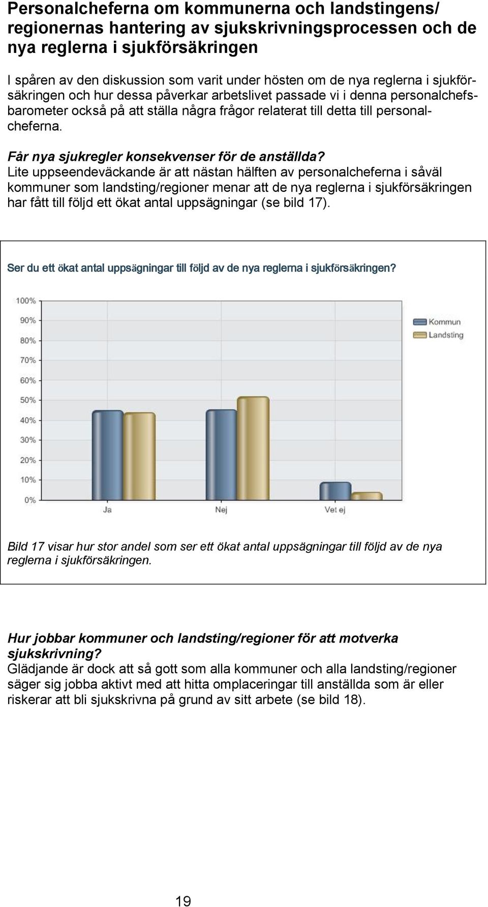 Får nya sjukregler konsekvenser för de anställda?