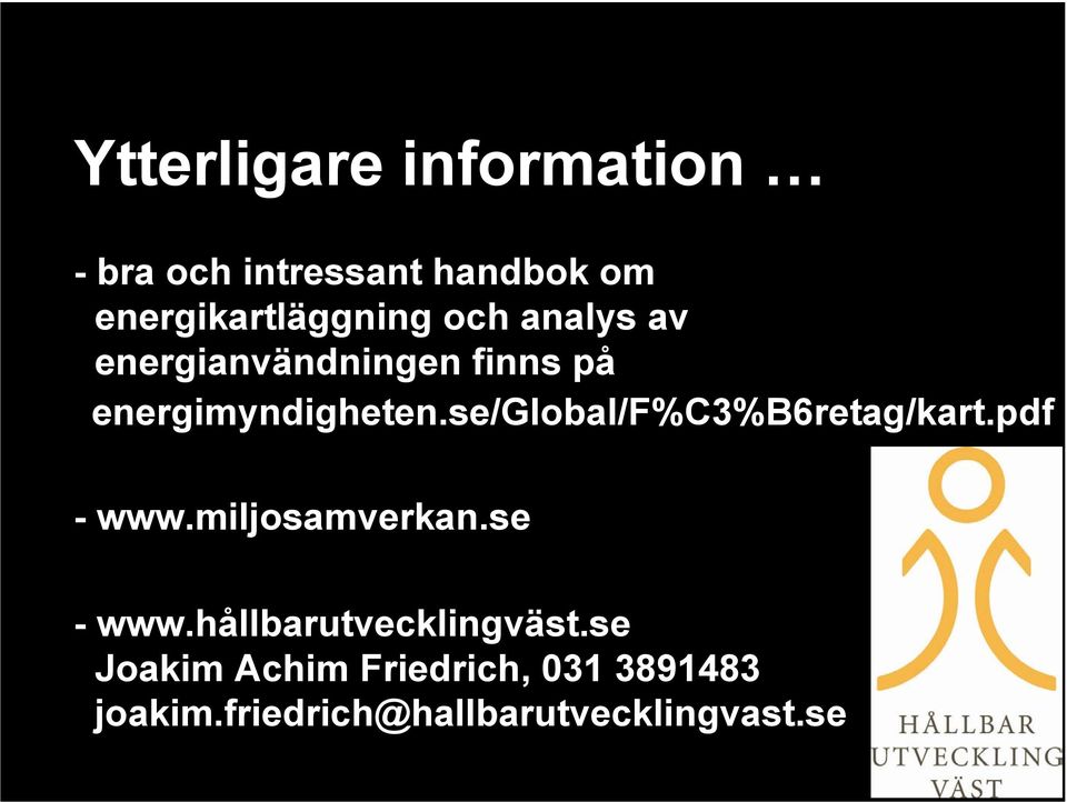 se/global/f%c3%b6retag/kart.pdf - www.miljosamverkan.se - www.