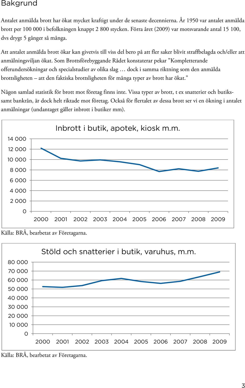 Att antalet anmälda brott ökar kan givetvis till viss del bero på att fler saker blivit straffbelagda och/eller att anmälningsviljan ökat.