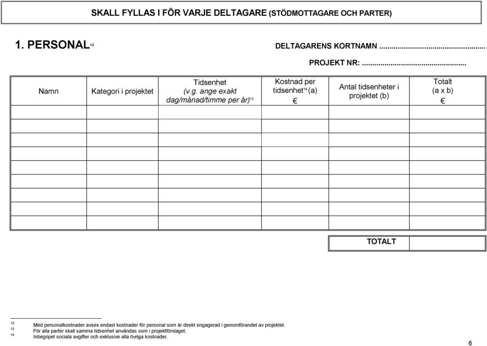 ri i projektet Tidsenhet (v.g.