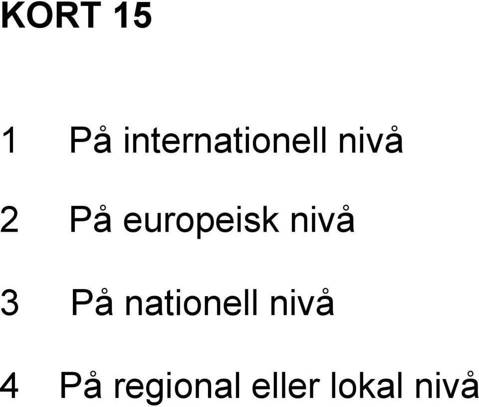 europeisk nivå 3 På