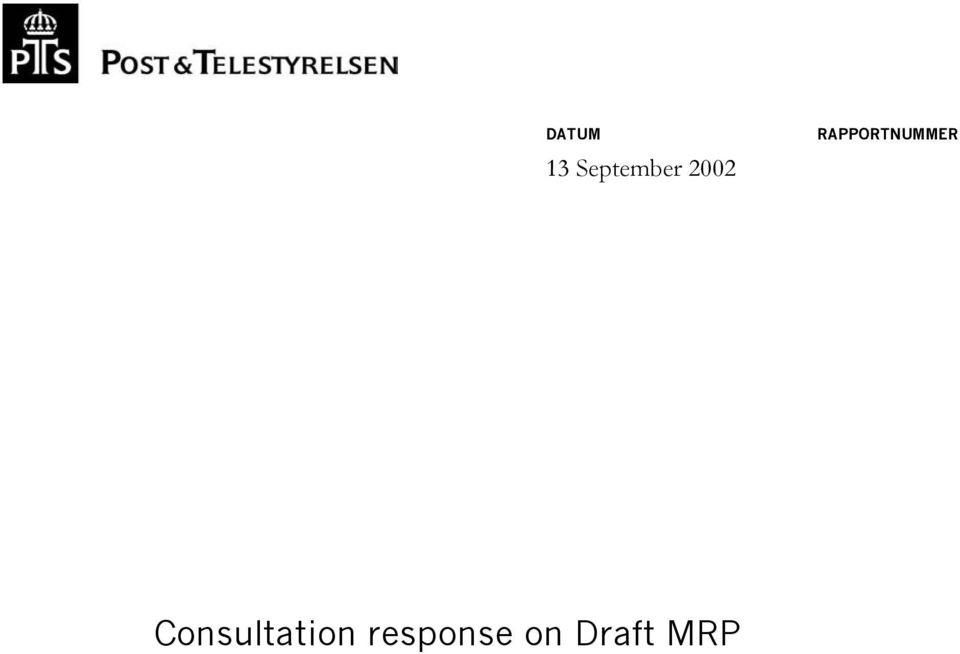 RAPPORTNUMMER