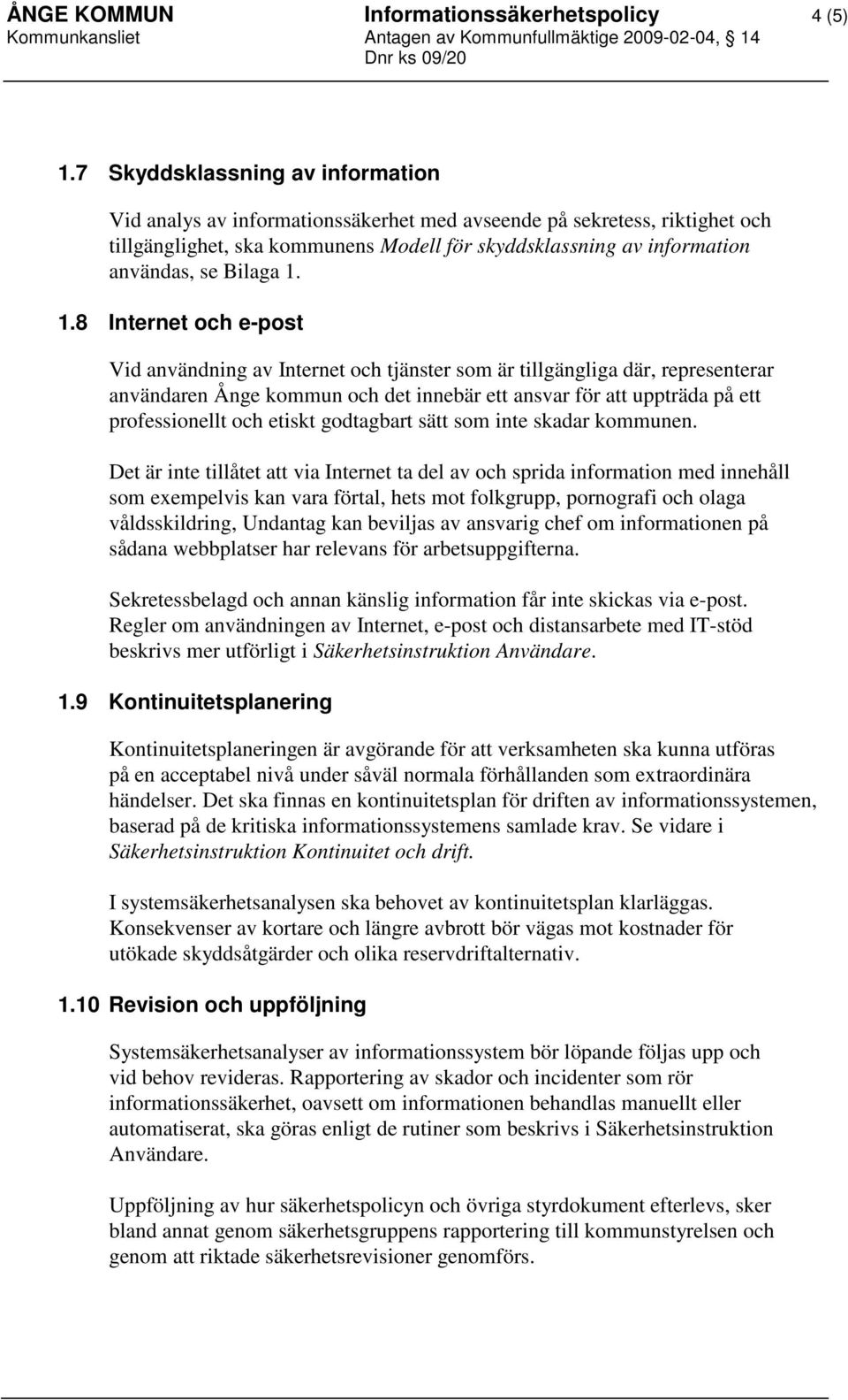 Bilaga 1.