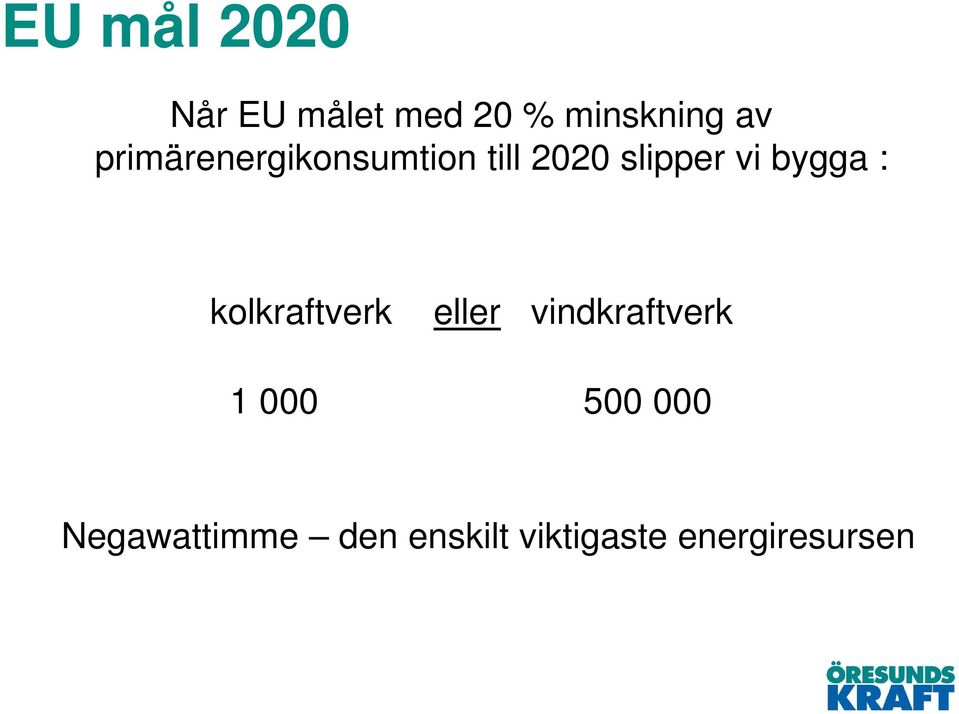 bygga : kolkraftverk eller vindkraftverk 1 000