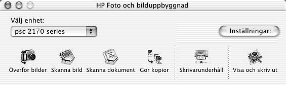 kapitel 2 funktion användning 7 Överför bilder: Sparar bilder från ett fotokort på datorn.