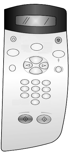 kapitel 2 funktioner på kontrollpanelen Gå igenom bilderna nedan och leta rätt på var knapparna på kontrollpanelen sitter.