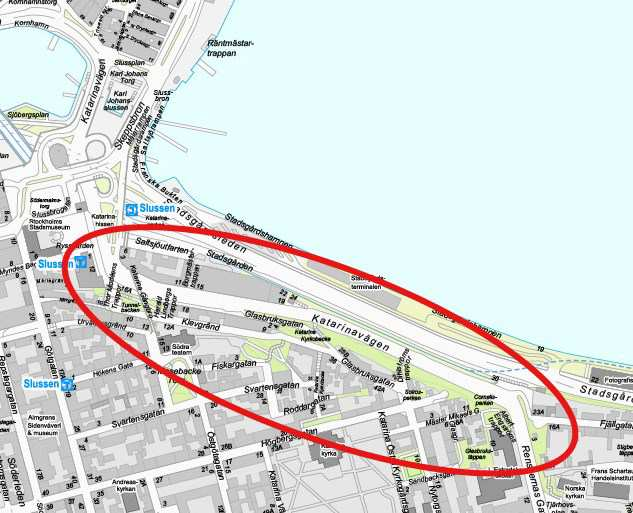 Stadsbyggnadskontoret Samrådshandling Plan Södermalm, Kungsholmen Södra Bromma Fredrik Meurling 2016-05-13 Telefon 08-508 27 300 Sida 1 (65) Planbeskrivning Detaljplan för Bussterminal vid Slussen