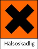 Brandfarligt, flampunkt +31 C. Irriterar hud och ögon. Värmekänslig över +30 C. Förvaras åtskild från livsmedel och tobak.