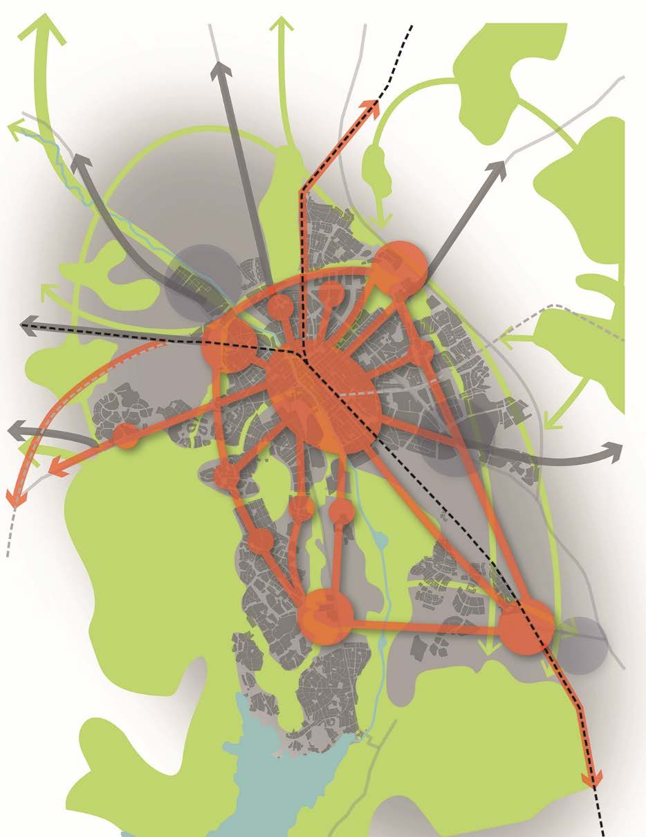 Ny översiktsplan för Uppsala kommun Prioriteringar En drivande kraft i världen En kommun för alla Ett Uppsala för de goda liven Föregångare i ansvarsfull samhällsutveckling Strukturbild 2050+ En