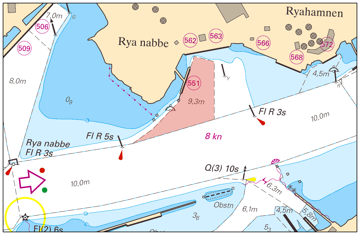 2016-05-19 15 Nr 599 Marstrand, nytt rör OPD Subsea AB. Publ. 16 maj 2016 * 11205 (P) Sjökort: 9312, 9313 Sverige. Kattegatt. Göreborg. Rya Nabbe. Kaj 551. Djup.