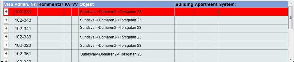 Förbrukningsvärdena kan skrivas ut som ett xls-ark genom att klicka på Spara i xls: 4. El 1. 2.