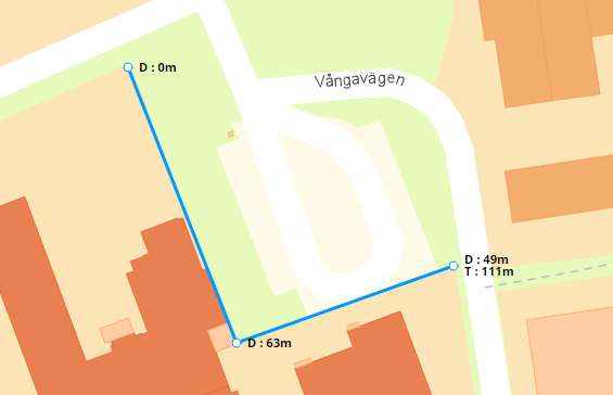 Högerklicka på länken som dyker upp för att kopiera kartlänken. II. Visa/Sök koordinat Klickar du på symbolen så är ursprungsinställningen Visa koordinat.